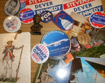 Political Memorabilia/Collectibles- Wonderful Washington Selection From USA Presidents & Hopefuls