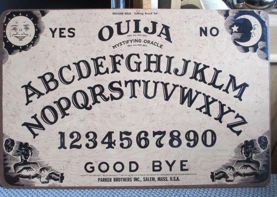 Vintage Ouija mystificateur Oracle, William Fuld jeu de société, Parker Brothers, Inc. Vintage Ouija mystificateur Oracle, William Fuld jeu de société, Parker Brothers, Inc.