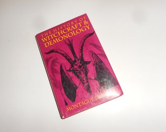 Libro de brujas "La historia de la brujería y la demonología" - Montague Summers - Publicación de 1992