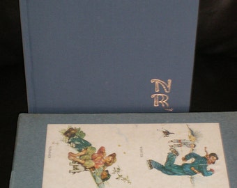 Norman Rockwell "Illustrator" Boxed Collection Of Prints In Vintage Art Book With Many Frameable Full Color Post Covers