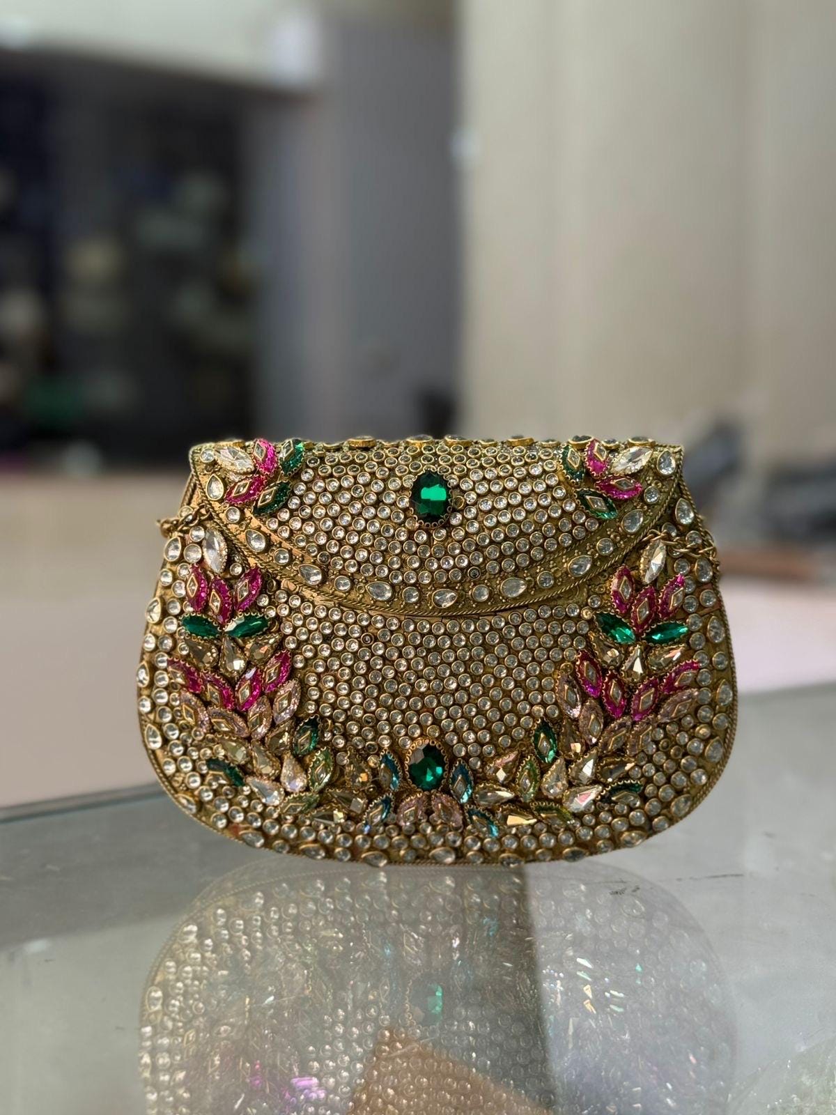 In Pakistan Rhinestone Money Clutch Bag Money Clutch Rhinestone