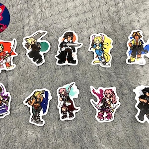 Final Fantasy Protagonist Stickers