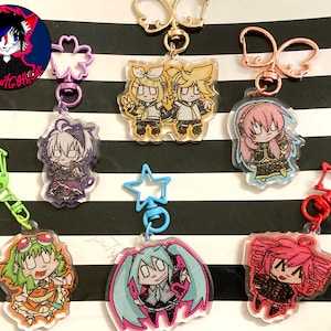 Chibi Vocaloid Keychains