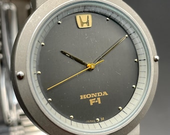Seiko HONDA F1 WILLIAMS Vintage Formula 1 Racing FW11 Wrist watch TYPE R #1316