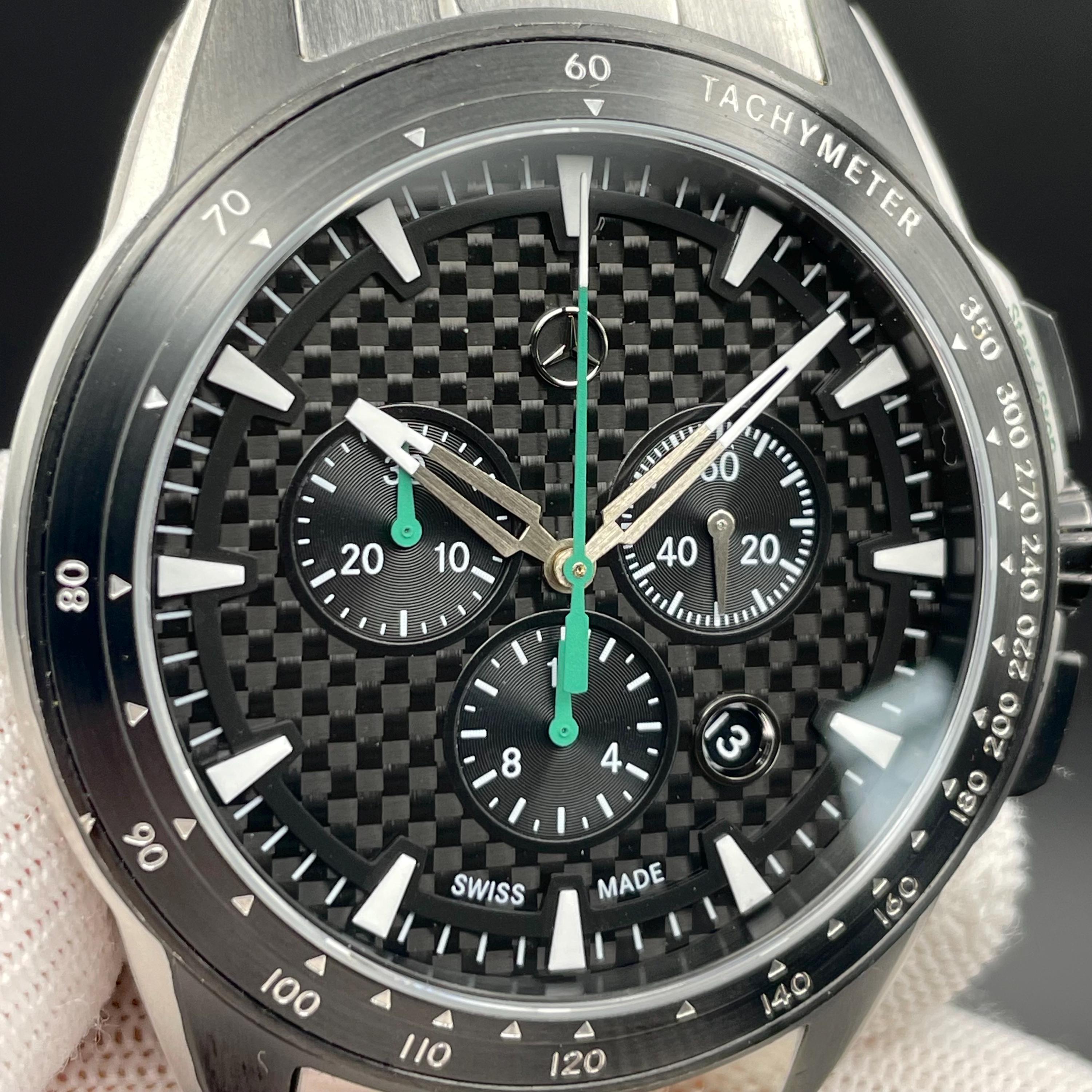 Car Accessory Montre Mercedes Benz Chronograph Mercedes Benz