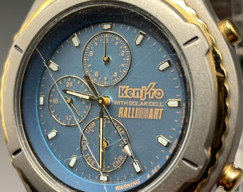 RALLIART KENJIRO SHINOZUKA Citizen Solar Cell Lancer Evolution Pajero #1270