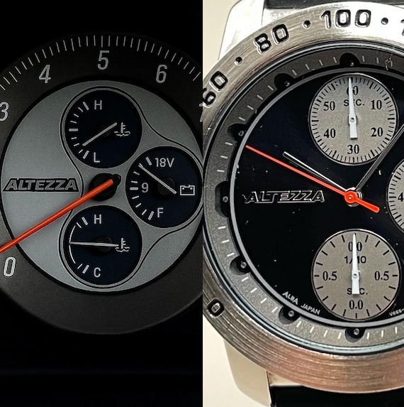 ALTEZZA Seiko Alba Lexus IS200 IS300 JDM TRD F-sport Japan Made