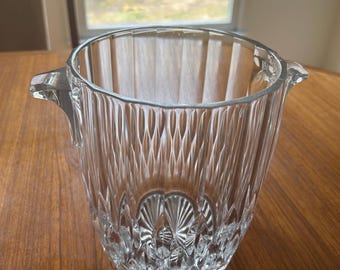 Cristal d'Arques Longchamp Crystal Champagne Cooler | Vintage French Wine Chiller Barware
