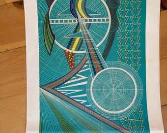 Sir Eduardo Paolozzi "Spider Woman" 1964 Original Screenprint Signed 10/95