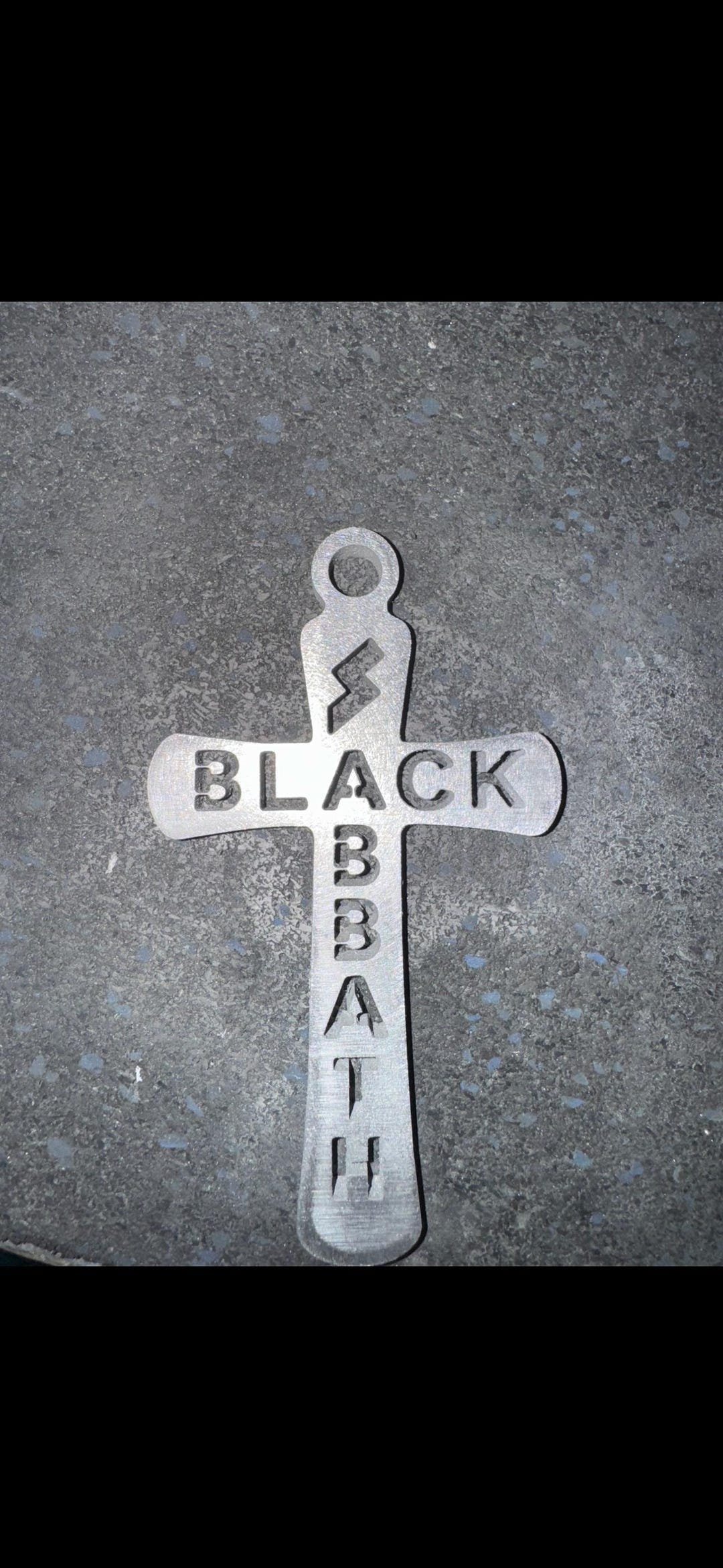 Rock Off officially licensed products Black Sabbath Daemon Ring Keychain Size One Size