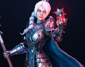 Shadowheart |FN| figurina | Da collezione | Pin Up | CA 3D Studios