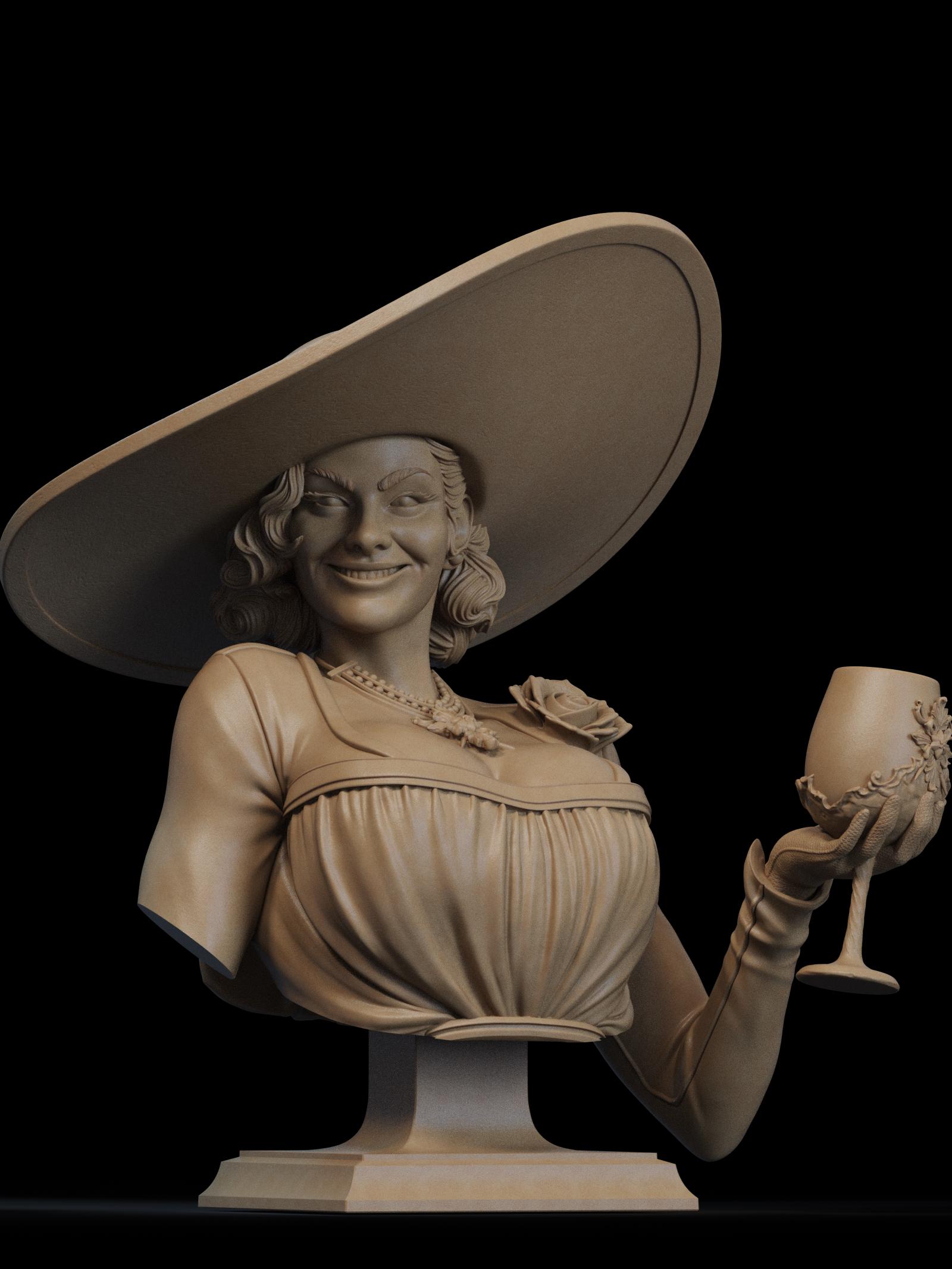 lady dimitrescu sex toy A Dimitrescu`s daughter figure which i made about two month ago [  Art3DEngine ] : r/residentevil main image 1