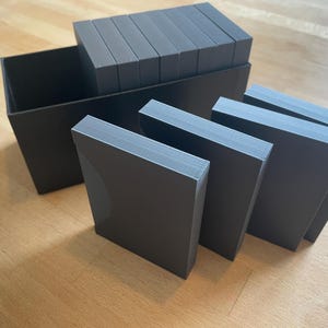 Inlegvel voor 12 boosterboxen voor MtG-bundel & ETB | Organizer voor Cube Draft | Opbergruimte voor Jumpstart-decks | Accessoires voor Magic TCG-kaarten