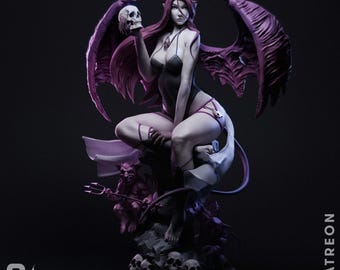 Succubus | Figurine | Collectible | Pin Up | CA 3D Studios