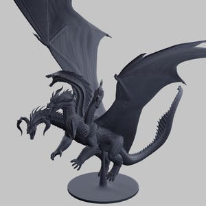 ティアマト MM2024 | 五頭竜の女王ミニチュア | 卓上 | D&D | パスファインダー | 28 mm | mz4250
