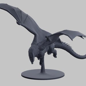 White Dragon MM2024 | Miniature | Tabletop | D&D | Pathfinder | 28mm | mz4250