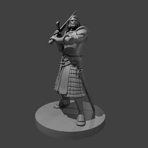 Mensch Kämpfer | Miniatur | Tabletop | D&D | Pathfinder | 28mm | mz4250
