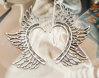 Brass Ear Cuff: Tribal Boho No Piercing Clip-On