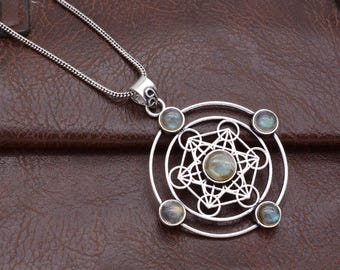 Metatrons Cube 3D ※ Sacred Geometry Designer Jewelry - Etsy 日本
