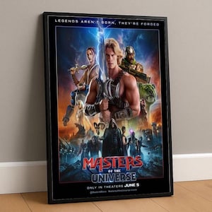 Masters Of The Universe Movie New Poster Legends Aren’t Born They’re Forged In Theaters June 5 2026