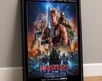Masters Of The Universe Movie New Poster Legends Aren’t Born They’re Forged In Theaters June 5 2026