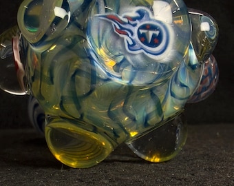 Tennessee Titans deluxe glass pipe