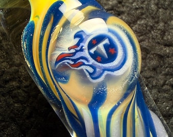 Tennessee Titans deluxe glass chillum