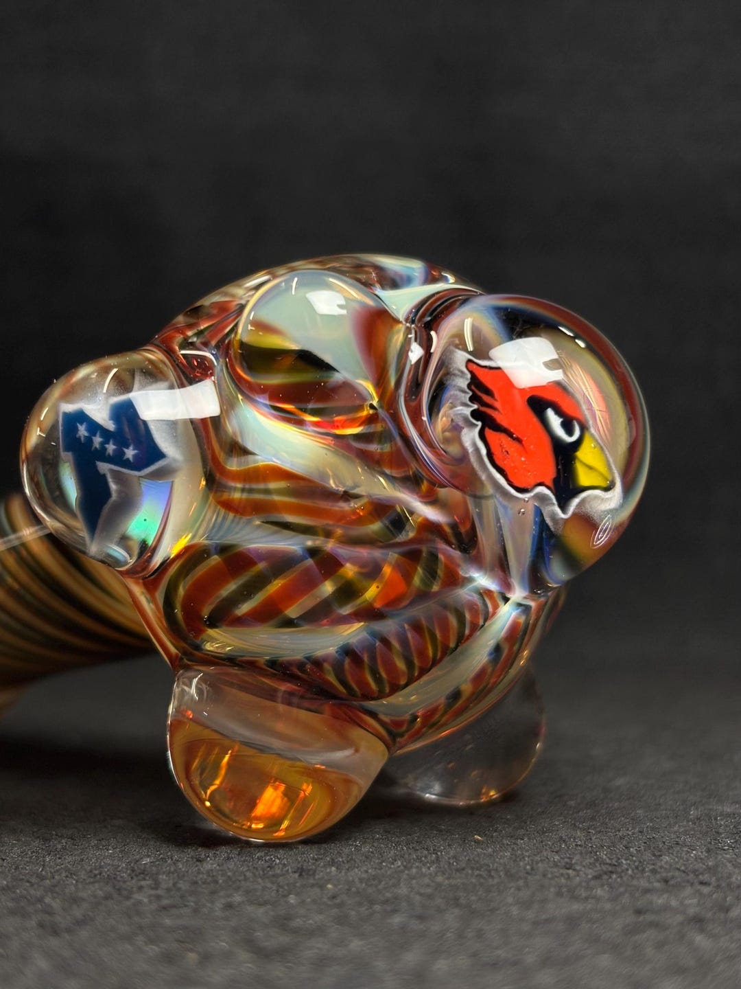 Arizona Cardinals Deluxe Glass Pipe - Etsy