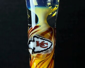 Kansas City Chiefs deluxe glass chillum