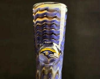 Baltimore Ravens glass chillum
