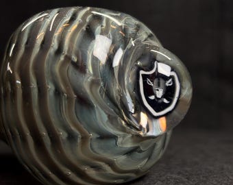 Las Vegas Raiders glass pipe