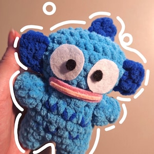 Hangyodon crochet plushie!