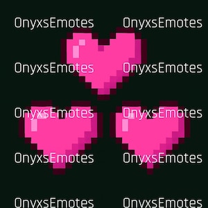 Twitch Emotes Hearts discord Youtube