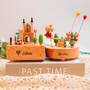 Festive music boxes,Christmas gifts,custom music box,Christmas music box,For various holidays, with themed designs and tunes