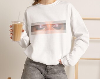 Gilt Eye Shadow Romantic Crewneck Sweatshirt