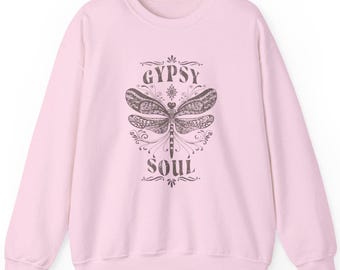 Gypsy Soul Boho Free Spirit Shirt, Sweatshirt | Spiritual Camper Travel Girls Trip