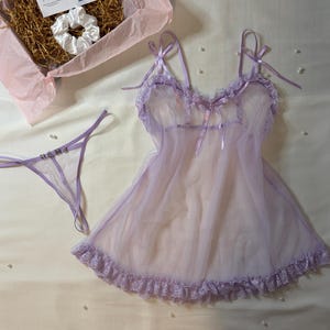 Purple Sexy Lingerie - Etsy