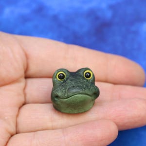 Miniatur-Frosch-3D-Silikonform, Tier-Harzformen, Bastelbedarf, Winzige Froschform Nr. 351