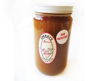 unfiltered raw honey 3lb