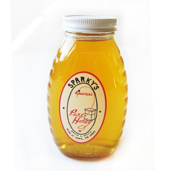 1lb Bottle Pure Wildflower Honey