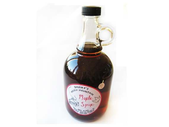 250 ML Bottle Certified Organic Maine Maple Syrup