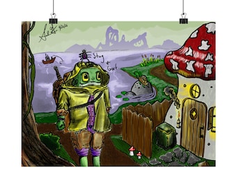 Gorf and Stug's Adventure Digital Illustration by Salvatore Guarneri