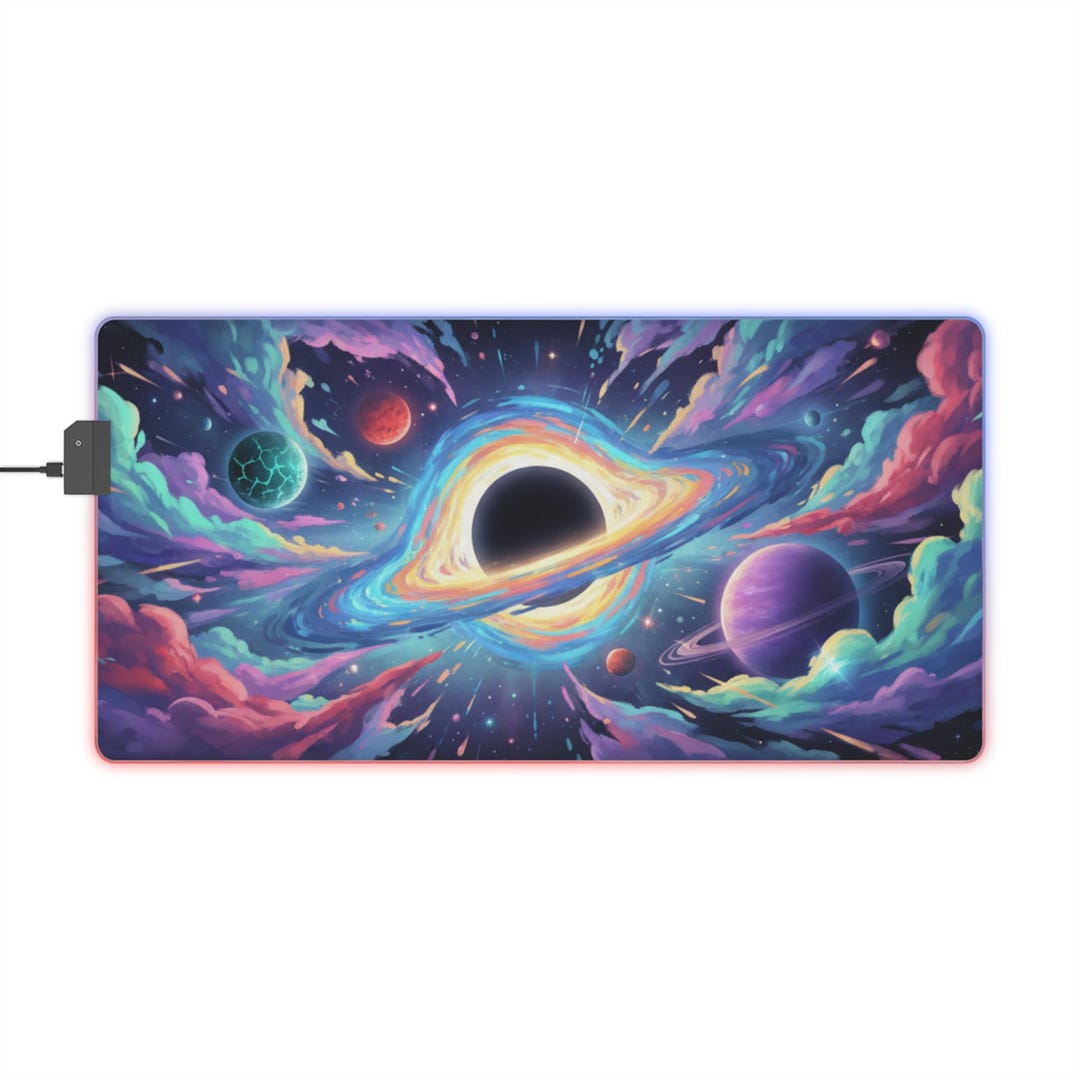 Space RGB LED Gaming Mouse Pad | 23.6