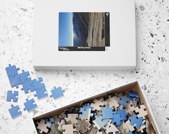 Mountain Valley Jigsaw Puzzle, Deep Canyon Landscape Puzzle for Adults, Scenic Horizon Nature Gift, Epic Overlook Aesthetic Puzzle