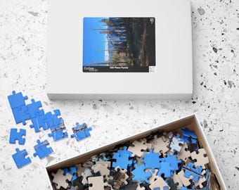 Sequoia National Park Jigsaw Puzzle, California Mountain Landscape Puzzle for Adults, Snowy Peaks Photography Puzzle
