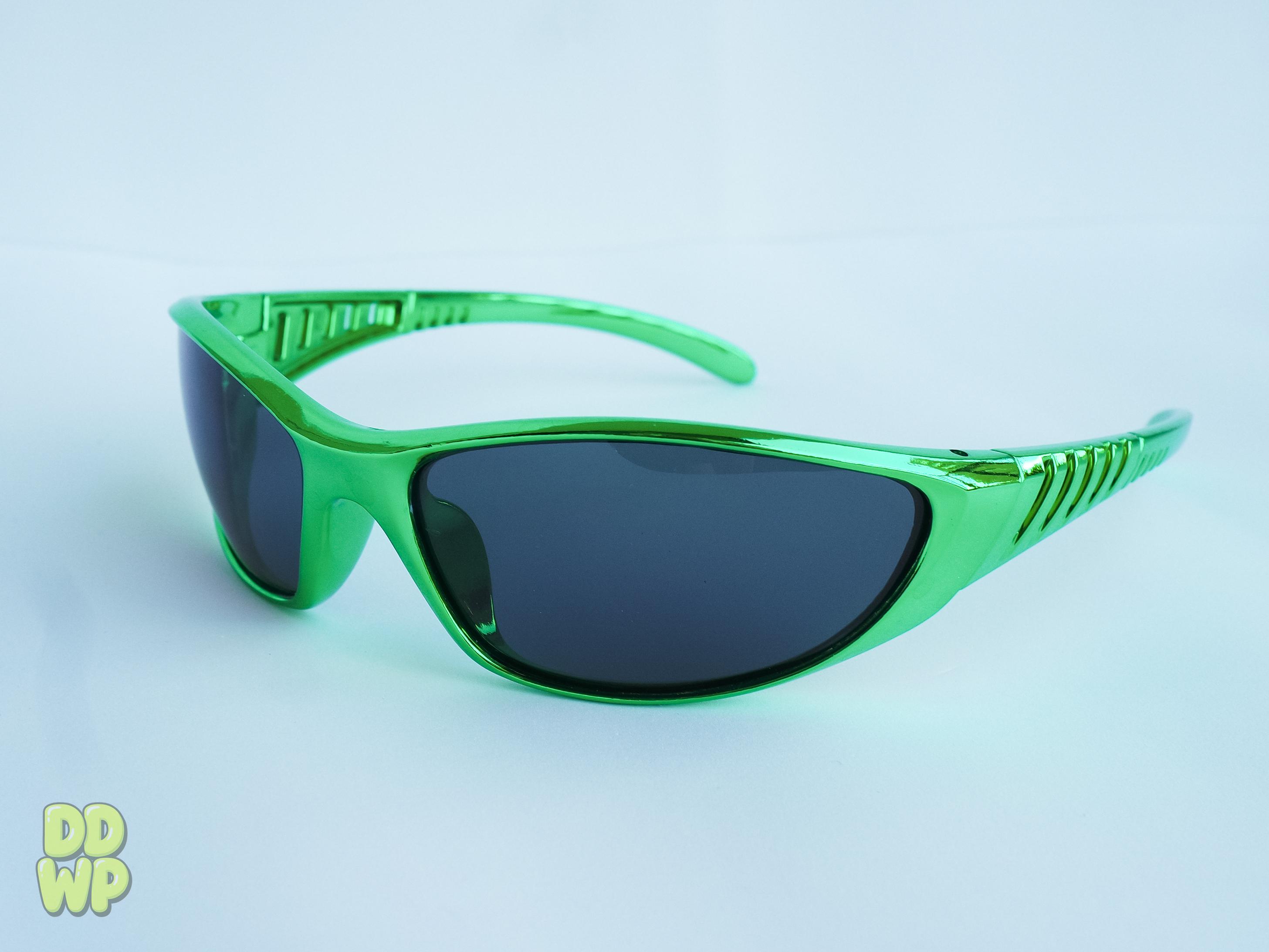 Futuristic Green Sunglasses - Etsy
