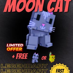 Grow a Garden || Moon Cat + free pet