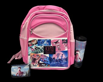 Personalized Back-to-School Bundle - Custom Backpack, Water Bottle & Wallet Set - Choose Your Design!