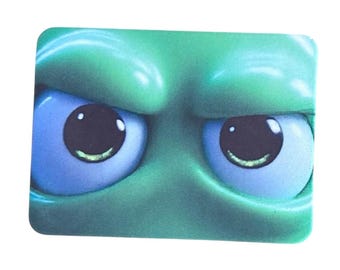 Space Team Fridge Magnet: Ominous Alien Eyes Refrigerator Decor