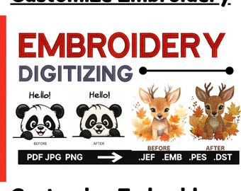 Custom Embroidery Digitizing Service Logo Digitizing Custom Digitizing Service Image Digitizing Embroidery Convert PNG to PES File Downloads